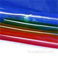 Kleurrijke PVC-film voor verpakking
